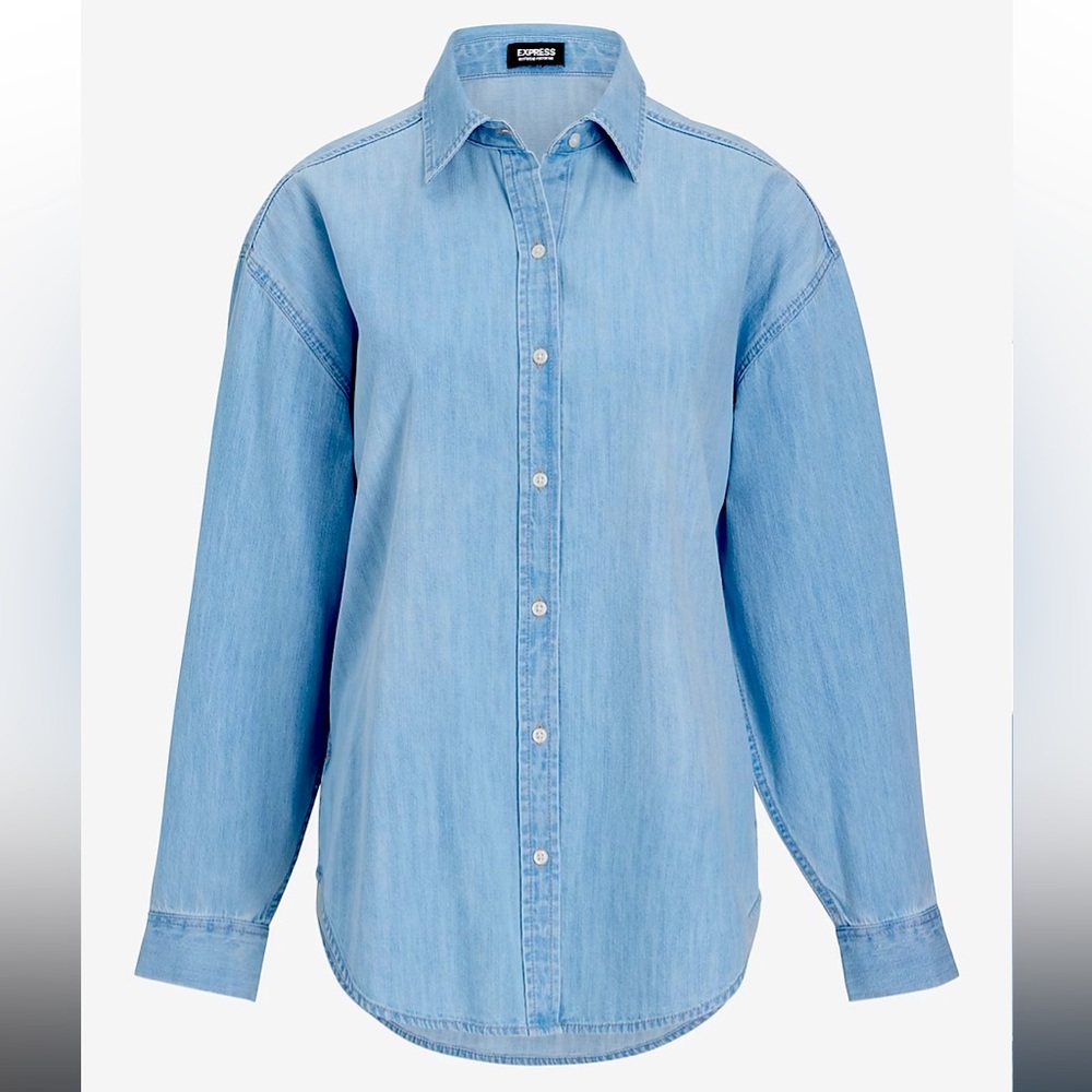 Express Denim Portofino Shirt